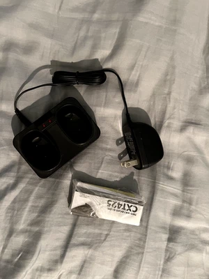 Charging Cradle with cords for Cobra handheld two radios - Image 1 of 3