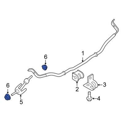 For Mercury Grand Marquis 2003-2011 Mercury W520213S440 Engine Mount Nut - Image 1 of 4