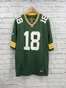 Green Bay Packers Cobb number 18 jersey XL NFL players Nike XL on field - Picture 1 of 6