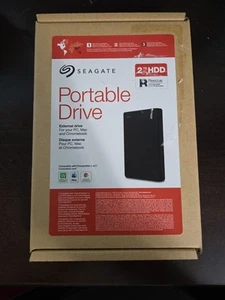 Disque dur externe USB 3.0 2 To Seagate STGX2000400 - Noir - Photo 1/3
