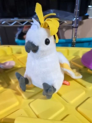 Cacatúa 8" Wild Republic Peluche Pájaro Loro Blanco Foto 1 de 4