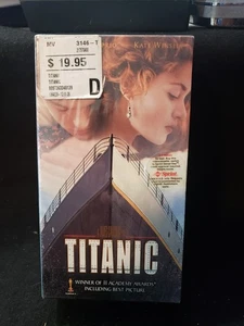 Titanic 1997 Movie VHS 2-Tape Box Set Sealed New In Box - Picture 1 of 2