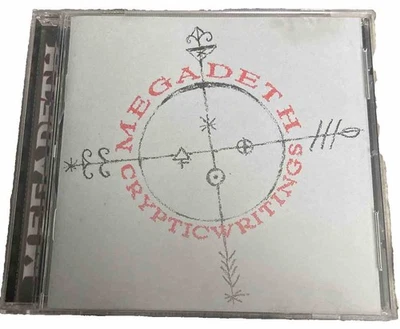 Megadeath Cryptic Writings Cd Rock Metal With Sticker - Imagem 1 de 4