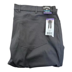 Callaway Men’s Golf Pants - 5 Pocket Stretch - Grey- Size 40x32 - Picture 1 of 9
