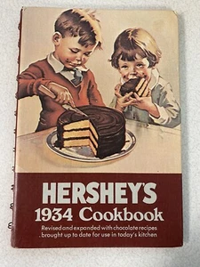 Hersey's 1934 CookBook Copyright 1971 - 13th Print Ed. Vintage Chocolate Recipes - Picture 1 of 9