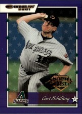 2001 Donruss Baseball's Best Bronze Baseball Card #131 Curt Schilling /999