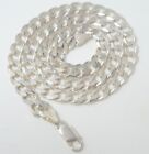 Estate Heavy Sterling Italian Curb Men’s Chain Necklace 18”, 32.2 gr.