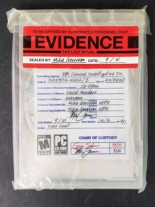Evidence: The Last Ritual - PC Spiel BRANDNEU SEALED - Bild 1 von 4