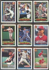 1991 Topps Baseball cards # 401 to # 792 + variants, U-PICK, NM, GB12