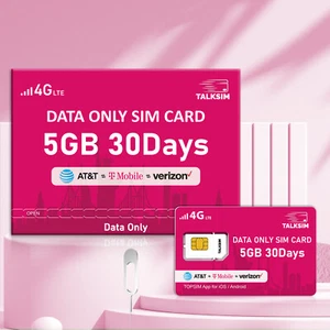 5GB 30Days Data SIM Card For Travelers, Students, And Remote Professionals - Picture 1 of 6