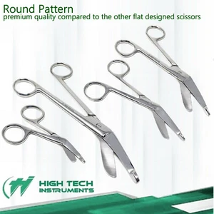 Set of 4 Bandage Scissors Vet Wrap Tape For Pet Horse 3.4" 4.5" 5.5" 7.25" - Picture 1 of 3