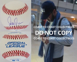Ozzie Guillen Chicago White Sox Marlins signed baseball COA proof autographed - Picture 1 of 2