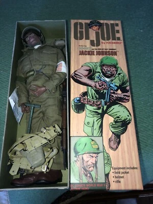 NUEVO EN CAJA FIGURA GI JOE 12" SGT ROCK MEN OF EASY COMPANY JACKIE JOHNSON 2002 NUEVO Foto 1 de 4