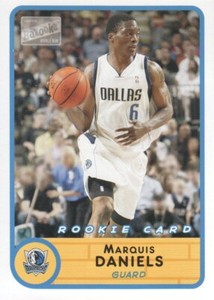 2003-04 Topps Bazooka Basketball #268 Marquis Daniels RC