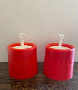 Zoku runde Popformen, zwei leicht zu lösende Silikon Popsicle Formen mit Stöcken - Bild 1 von 6
