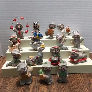 Li'l Vagabond Clown Enesco Porzellan Figur Lot 15 - Halloween - Ostern - St Paddy - Bild 1 von 16