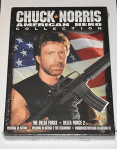 Chuck Norris - American Hero Collection (DVD, 2009, 5-Disc Set) NEW! Delta Force - Picture 1 of 7