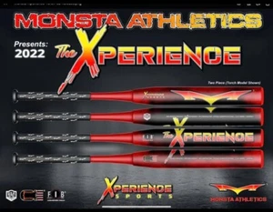 NIW Monsta M2 Torch, 25 oz, Exclusive "Xperience" ASA/USA Softball Bat, Limited