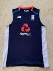 England Cricket Player Issue Training Vest Singlet  Size Medium