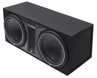 Rockford Fosgate P1-2X12 Subwoofer Dual Bassreflexbox 30 cm (12") 500 Watt RMS - Bild 1 von 2