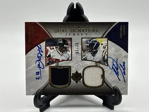 2006 UD Ultimate Alge Crumpler Antonio Gates Dual Signature Jersey Auto /10 - Picture 1 of 4