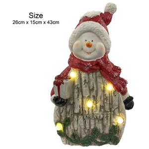Christmas Very Large Festive Light Up Schneemann Figur (NFY180195-43A) Weihnachten - Bild 1 von 1