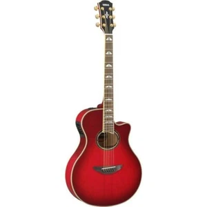 Yamaha APX1000 CRB Crimson Red Burst Electric Acoustic Guitar SRT Pickup System - Picture 1 of 5