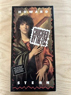 Vintage 1991 Howard Stern Crucified by the FCC Double Cassette Box Set . - Image 1 of 4