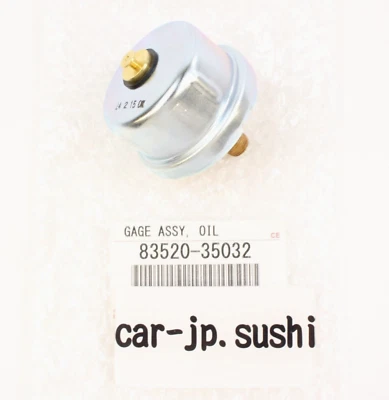 Interruptor de presión de aceite TOYOTA 4RUNNER COROLLA CELICA SUPRA genuino nuevo 83520-35032 Foto 1 de 4
