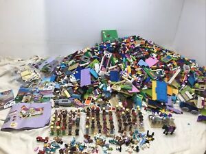 LEGO Huge Joblot Bulk 20kg+ friends / disney 90 minifigures instructions bricks 