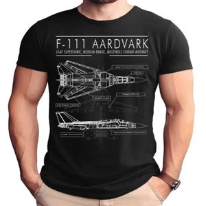 F-111 Aardvark Schematic T-Shirt Erwachsene - Bild 1 von 1