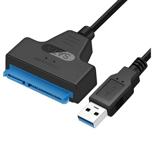 Genuine USB 3.0 to 2.5" SATA III Hard Drive Adapter Cable/UASP SATA - USB3.0 - Picture 1 of 2