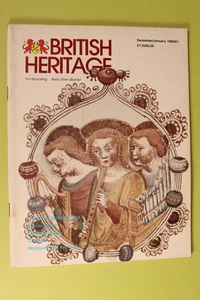 British Heritage Magazine December January 1980 Croquet Conan Doyle History - Bild 1 von 8