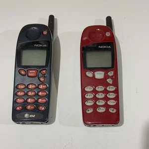 Lot Of 2 Vintage Nokia Model: 5160 Red/Blue No Charger “UNTESTED” Buy/Sold As Is - Picture 1 of 10