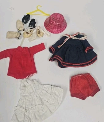 Lote Ropa Muñeca Vintage 8" Zapatos Vogie Ginny Madame Alexander Foto 1 de 4