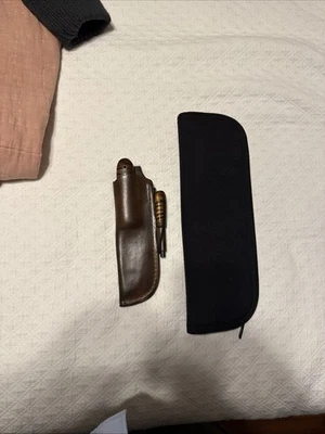 2018 Matt Lewinski  ML Knives Kephart With Leather Sheath And Ferro Rod - Image 1 of 4