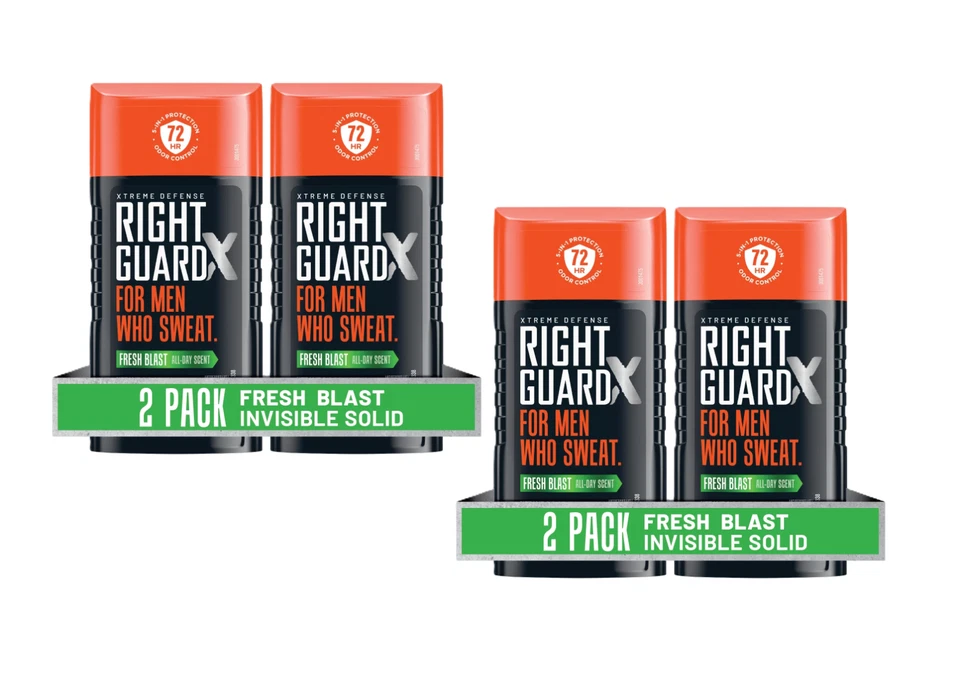 Antitranspirante y desodorante sólido Right Guard Xtreme Defense para hombre, Fresh Blast Foto 1 de 1