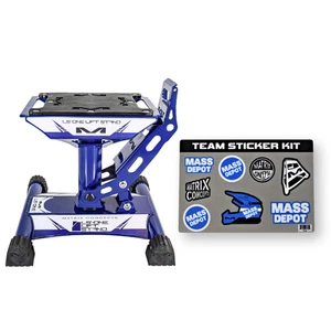 Matrix Concepts Motocross LS-ONE Motocicleta MX Elevador LS1 Soporte Azul - Imagen 1 de 8