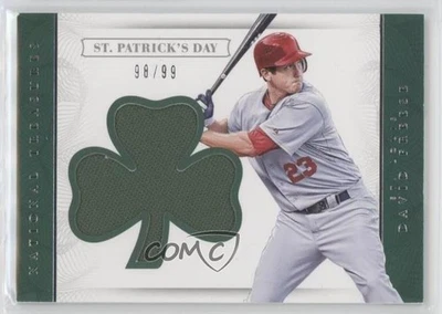 Camisetas 2016 Panini National Treasures Día de San Patricio/99 David Freese #SPD-DF Foto 1 de 2