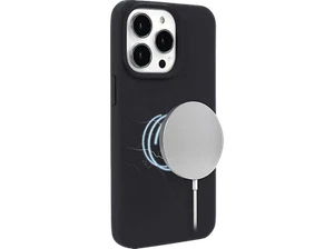 Funda - ISY ISC-2406 MagISY, Para Apple iPhone 13 Pro, Trasera, Silicona, Negro - Imagen 1 de 1