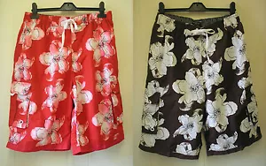 Hope & Honour Board Swim Shorts, Red or Brown, Sizes M, L & XXL - BNWT!! - Picture 1 of 5