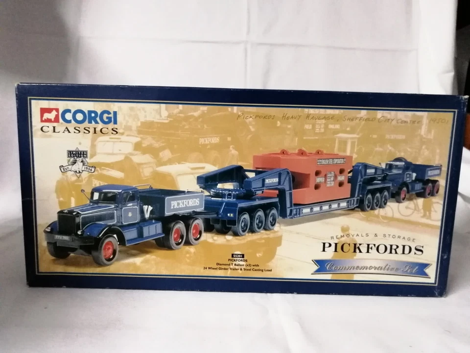 Corgi Classics 55201 Diamond T Ballast Truck Model Only Pickfords Egg160 1 50