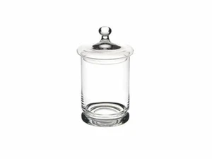 Keksdose Potiche Bonboniere, Bonbonglas Mandeln Beutel aus Glas - Bild 1 von 1