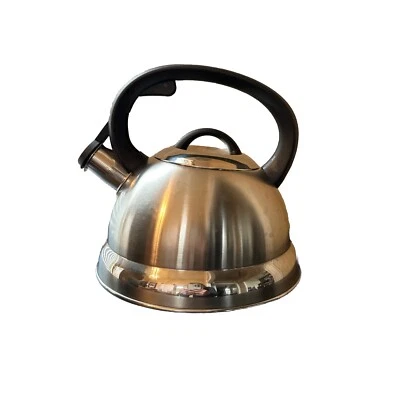 Mr. Coffee Flintshire 1.75 Qt. Stainless Steel Whistling Tea Kettle - Image 1 of 4