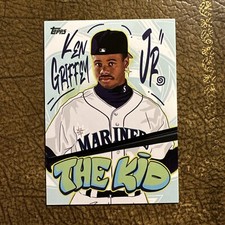 2023 Ken Griffey Jr Topps Update AKA-4 “The Kid” Case Hit Hot! SSP!