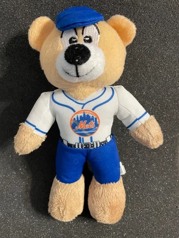 MLB NY New York Mets 9" Good Stuff PLUSH TEDDY BEAR - VINTAGE 2014 Cover