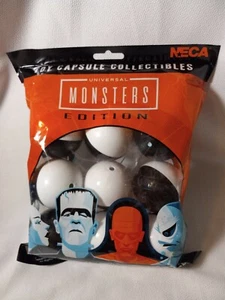 FRANKENSTEIN DRACULA WOLFMAN Halloween Ei Kapsel 2021 NECA UNIVERSAL MONSTERS - Bild 1 von 12