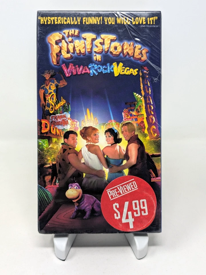 The Flintstones in Viva Rock Vegas (VHS, 2000) - Imagem 1 de 4