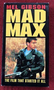 Mad Max -  Vintage VHS tape Orion Pictures - Picture 1 of 8