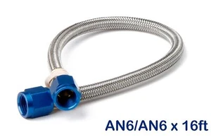 NOS 15480NOS Stainless Steel Braided Hose - Picture 1 of 1